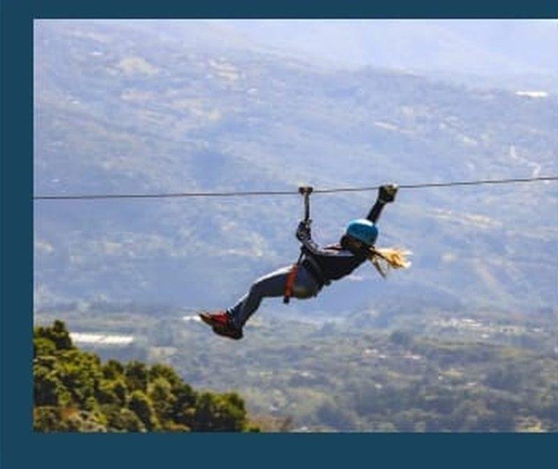 Zipline en el Volcán Barú