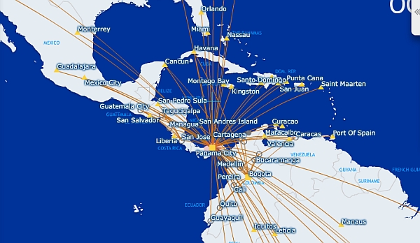 Tampa service to Panama resumes on Copa Airlines