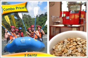 Specials in Boquete, Packages, Vacation in Panama, cheap deals, discount pricing, good price, rafting and hotels, coffee tours, adventure package in panama