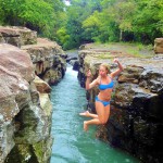 hot springs, caldera, canglinoes, mini canyon, boquete, gualaca, panama, aqua adventure, eco tour, travel