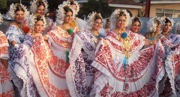 Panama Dress Pollera, panama traditional clothes